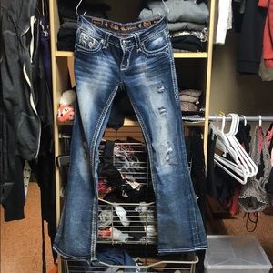 Rock Revival Sundee Distressed Denim Jeans